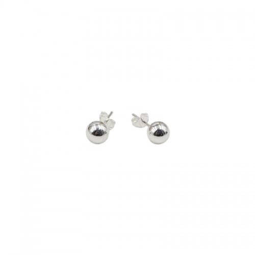 ZARCILLOS BOLA. ARETES, PENDIENTES, CIERRE TOPITO 4MM