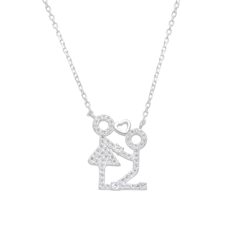 GARGANTILLA DE PAREJA Y CORAZÓN. COLLAR, PROPUESTA DE MATRIMONIO, NOVIOS, AMOR, SAN VALENTÍN, ENAMORADOS